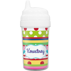 Ribbons Toddler Sippy Cup (Personalized)