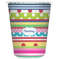 Ribbons Waste Basket (Personalized)
