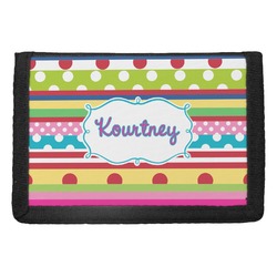 Ribbons Trifold Wallet (Personalized)