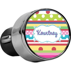 Ribbons USB Car Charger (Personalized)