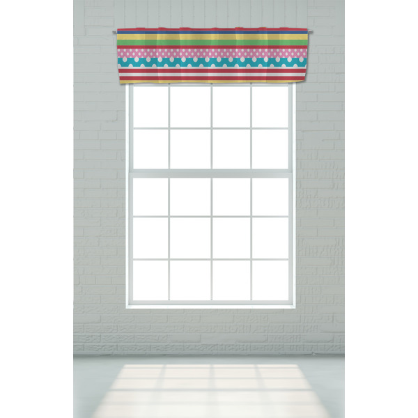 Ribbons Valance - On window