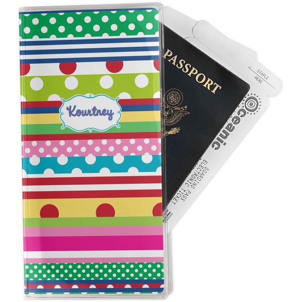 Custom Ribbons Travel Document Holder