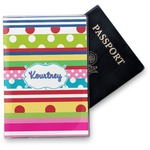 Ribbons Vinyl Passport Holder (Personalized)