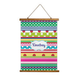 Ribbons Wall Hanging Tapestry - Tall (Personalized)