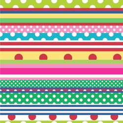 Ribbons Wallpaper & Surface Covering (Peel & Stick 24"x 24" Sample)