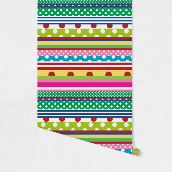 Ribbons Wallpaper on Wall