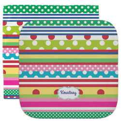 Ribbons Facecloth / Wash Cloth (Personalized)