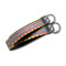 Ribbons Webbing Keychain FOBs - Size Comparison