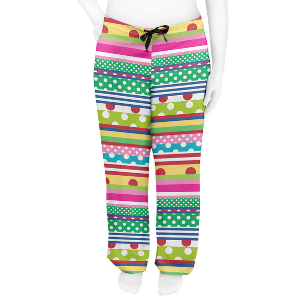 Ribbons Women's Pj on model - Front