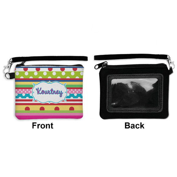 Ribbons Wristlet ID Cases - Front & Back