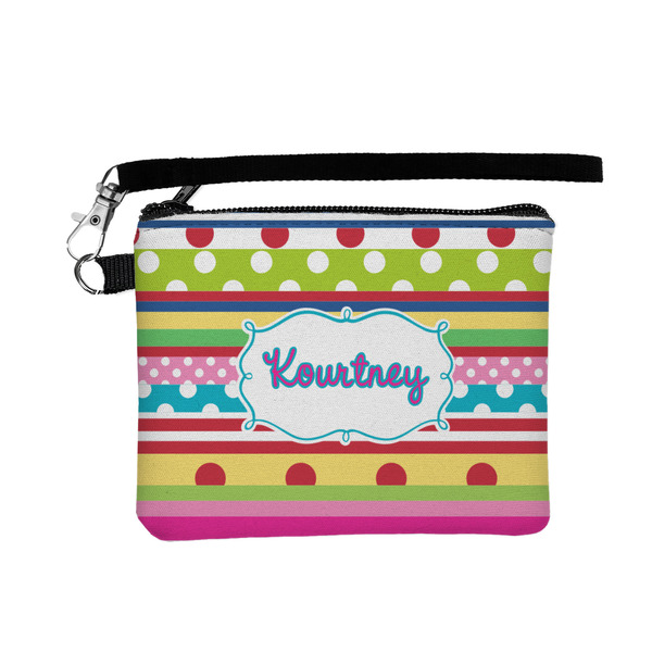 Custom Ribbons Wristlet ID Case w/ Name or Text