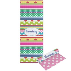 Ribbons Yoga Mat - Printed Front and Back (Personalized)