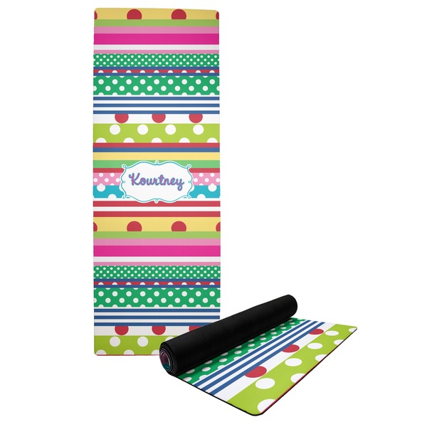 Custom Ribbons Yoga Mat (Personalized)