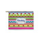Ribbons Zipper Pouch Small (Front)
