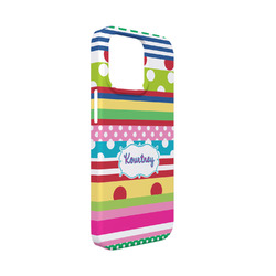 Ribbons iPhone Case - Plastic - iPhone 13 Mini (Personalized)
