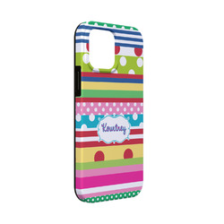 Ribbons iPhone Case - Rubber Lined - iPhone 13 Mini (Personalized)