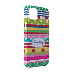 Ribbons iPhone Case - Plastic - iPhone 14 (Personalized)