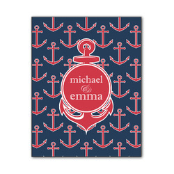 All Anchors Wood Print - 11x14 (Personalized)
