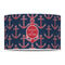 All Anchors 12" Drum Lampshade - FRONT (Poly Film)