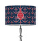 All Anchors 12" Drum Lampshade - ON STAND (Poly Film)