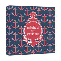 All Anchors Canvas Print - 12x12 (Personalized)