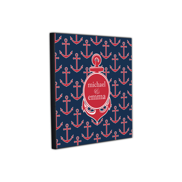 All Anchors 12x12 Wood Print - Angle View