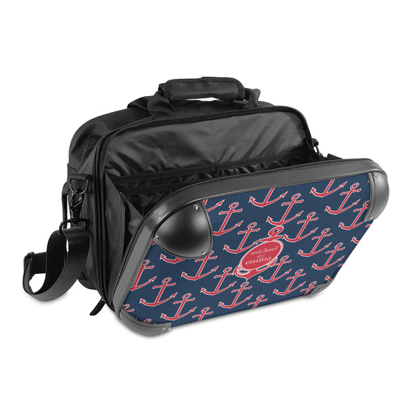 All Anchors 15" Hard Shell Briefcase - Open