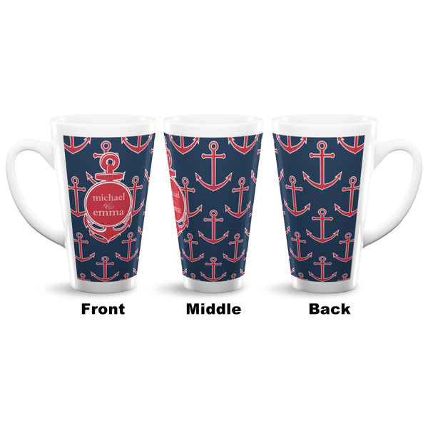 All Anchors 16 Oz Latte Mug - Approval