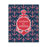 All Anchors Wood Print - 16x20 (Personalized)