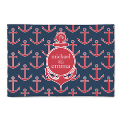 All Anchors 2' x 3' Indoor Area Rug (Personalized)