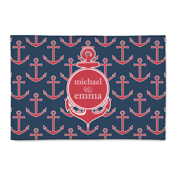 Custom All Anchors 2' x 3' Indoor Area Rug (Personalized)