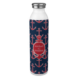 All Anchors 20oz Stainless Steel Water Bottle - Full Print (Personalized)