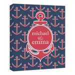 All Anchors Canvas Print - 20x24 (Personalized)