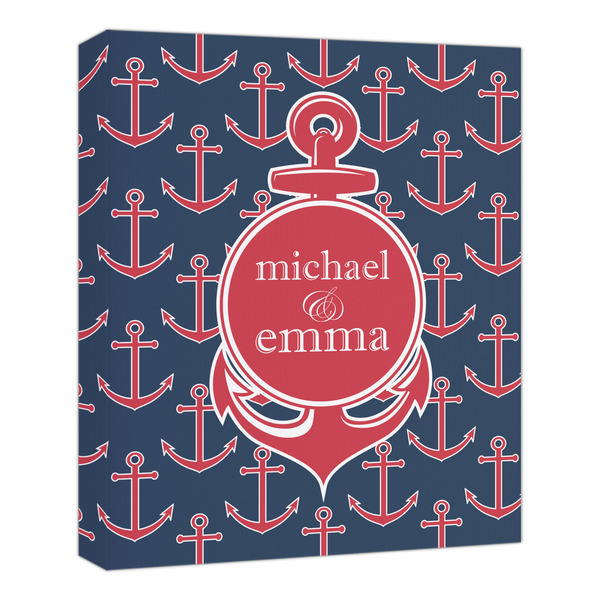 Custom All Anchors Canvas Print - 20x24 (Personalized)