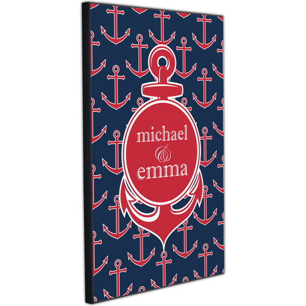 All Anchors 20x30 Wood Print - Angle View