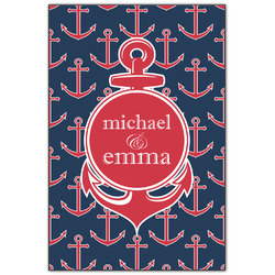 All Anchors Wood Print - 20x30 (Personalized)