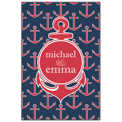 All Anchors Wood Print - 20x30 (Personalized)