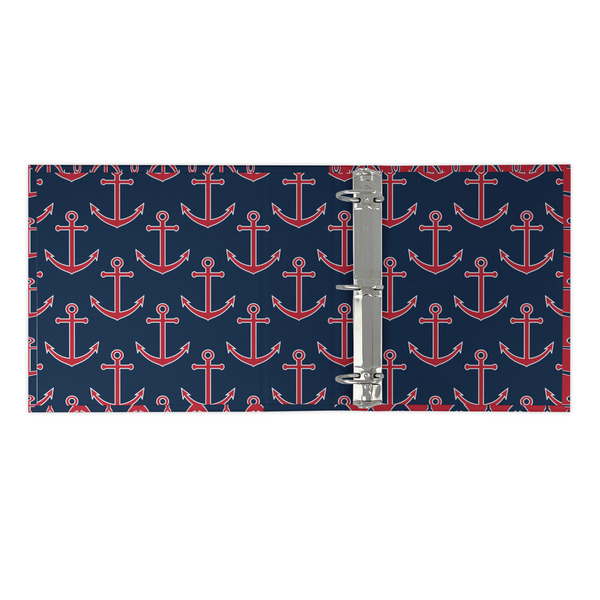 All Anchors 3 Ring Binders - Full Wrap - 2" - OPEN INSIDE