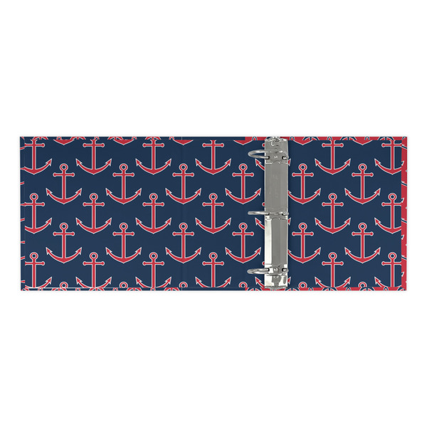 All Anchors 3 Ring Binders - Full Wrap - 3" - OPEN INSIDE
