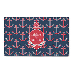 All Anchors 3' x 5' Indoor Area Rug (Personalized)