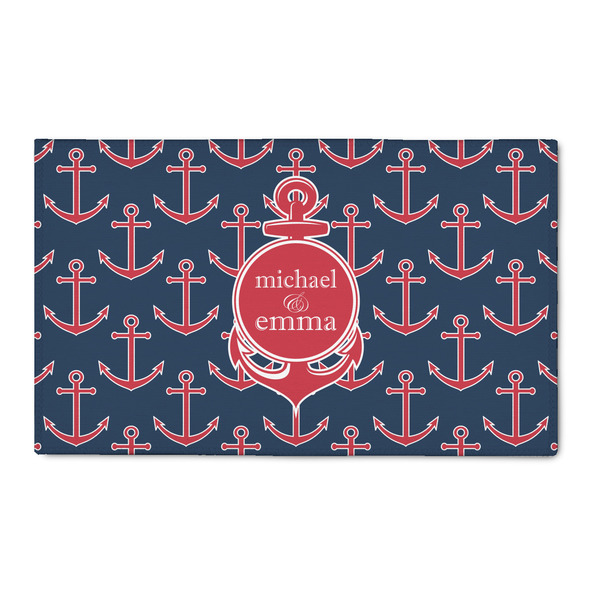 Custom All Anchors 3' x 5' Indoor Area Rug (Personalized)