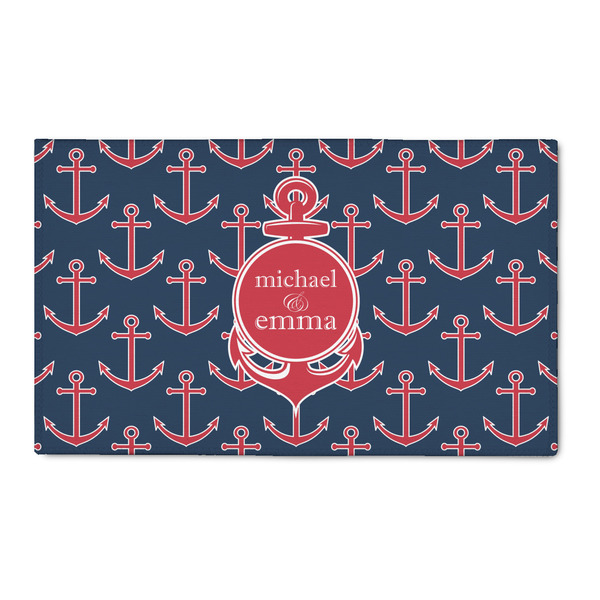 Custom All Anchors 3' x 5' Patio Rug (Personalized)