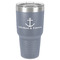 All Anchors 30 oz Stainless Steel Tumbler - Grey - Single-Sided (Personalized)