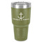 All Anchors 30 oz Stainless Steel Tumbler - Olive - Single-Sided (Personalized)