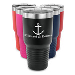 All Anchors 30 oz Stainless Steel Tumbler (Personalized)
