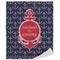 All Anchors Sherpa Throw Blanket (Personalized)