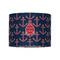 All Anchors 8" Drum Lampshade - FRONT (Fabric)