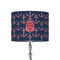 All Anchors 8" Drum Lamp Shade - Fabric (Personalized)