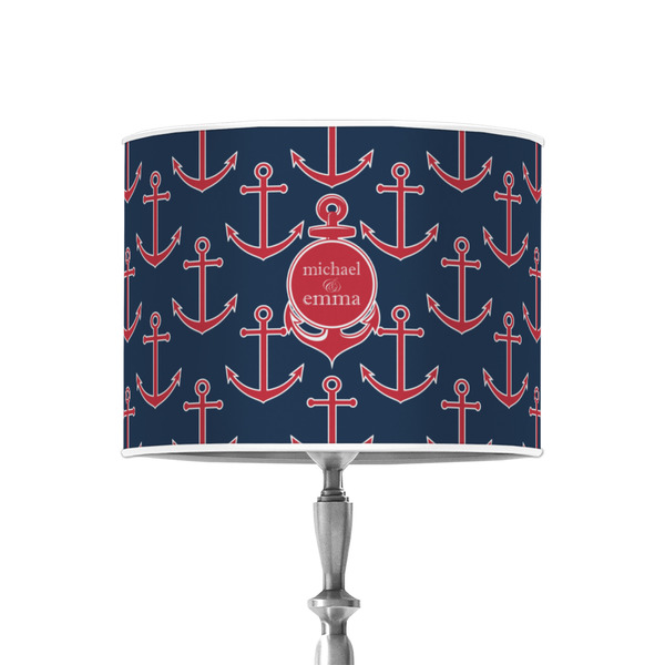 Custom All Anchors 8" Drum Lamp Shade - Poly-film (Personalized)