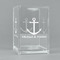 All Anchors Acrylic Pen Holder - Angled View